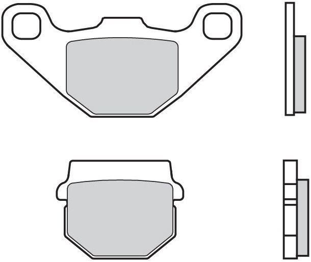 BREMBO Brzdové destičky 07KA07SD SD