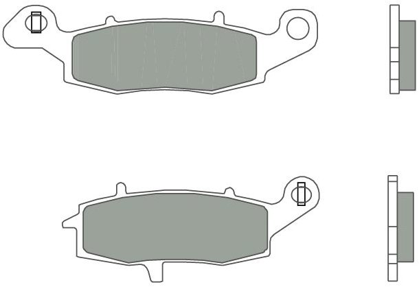 BREMBO Brzdové destičky 07KA15SP SP