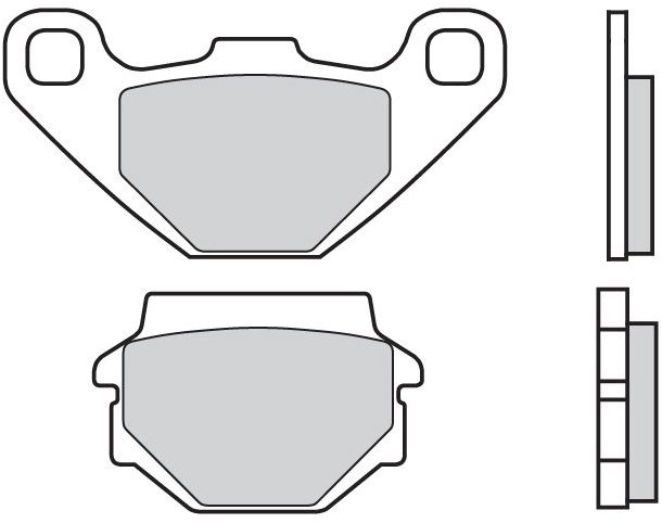 BREMBO Brzdové destičky 07KS04SD SD
