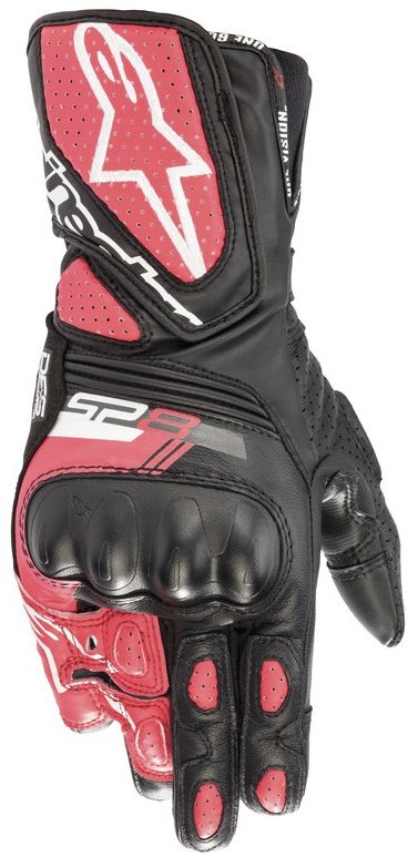 ALPINESTARS rukavice STELLA SP-8, dámské, černé/bílé/růžové, 2025, vel. L
