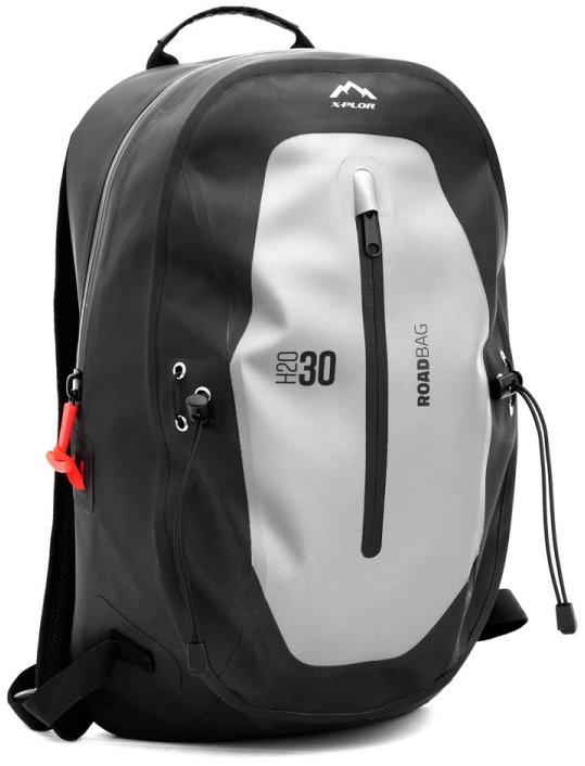 X-PLOR ROADBAG 30 l, nepromokavý, černý/bílý