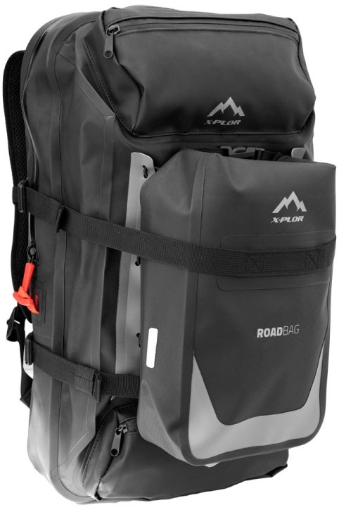 X-PLOR ROADBAG 35 l, nepromokavý, černý