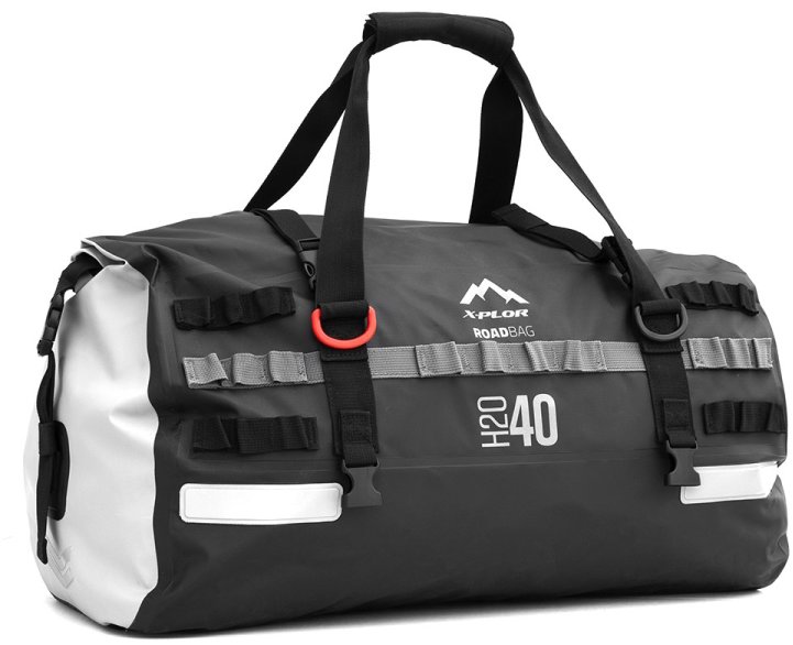 X-PLOR RoadBag, voděodolný, černý/bílý, 40 l