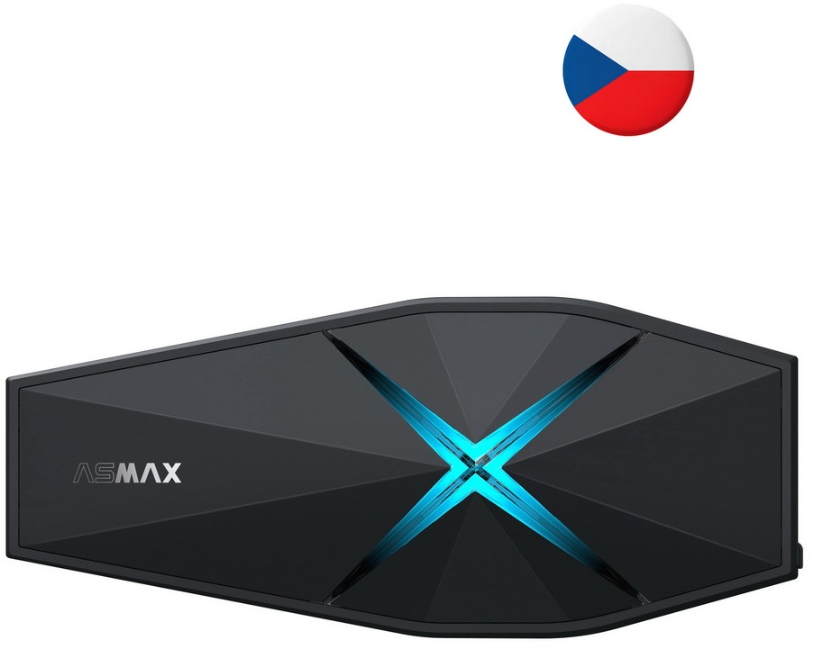 Asmax F1 PRO MAX Mesh-10 Magnetic Interkom