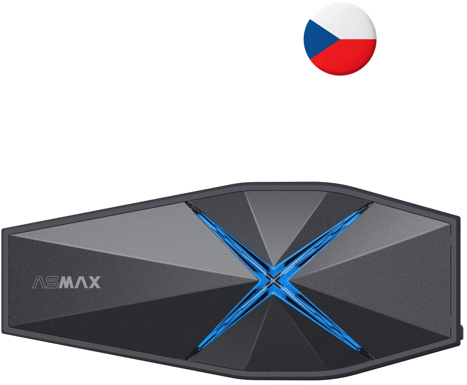 Asmax F1 PRO Mesh-10 Magnetic Interkom