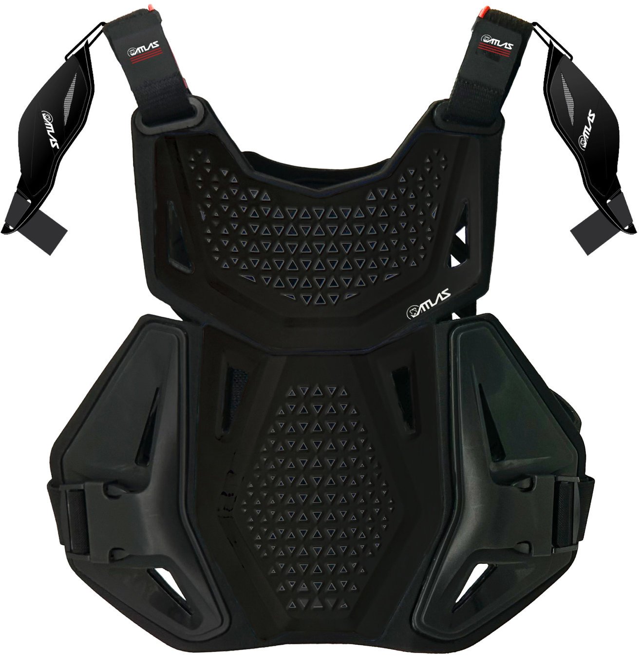 ATLAS chránič hrudníku + ramena CHARGER CE L1, černý, dětský