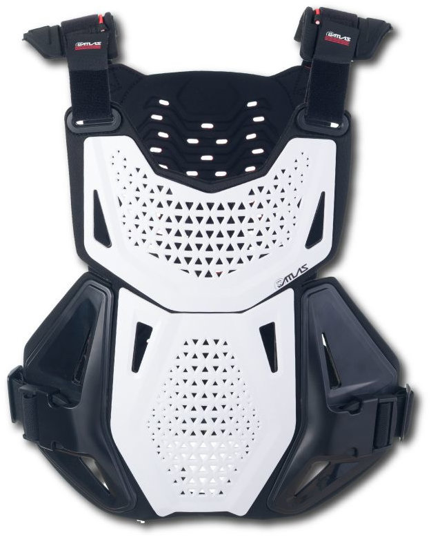 ATLAS chránič hrudníku CHARGER HYBRID Ai CE2, bílý, dětský