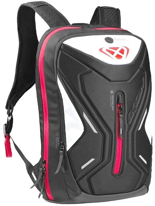 IXON R-LASER 25 - černobílý moto batoh