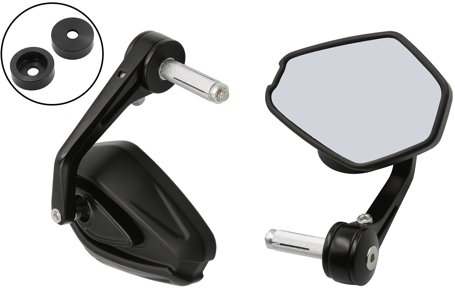 SEFIS RAW 1 zrcátka do řídítek Kawasaki