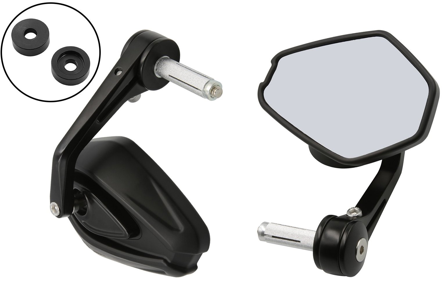 SEFIS RAW 1 zrcátka do řídítek Yamaha MT