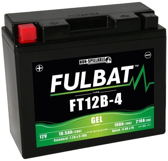 FULBAT Gelová baterie FT12B-4 GEL