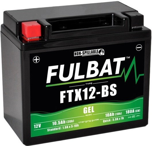FULBAT Gelová baterie FTX12-BS GEL