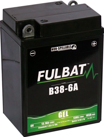 FULBAT Gelová baterie B38-6A GEL