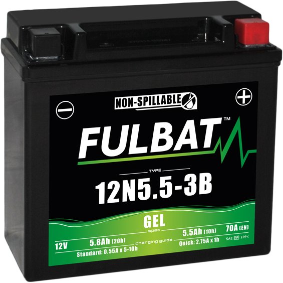 FULBAT Gelová baterie 12N5.5-3B GEL