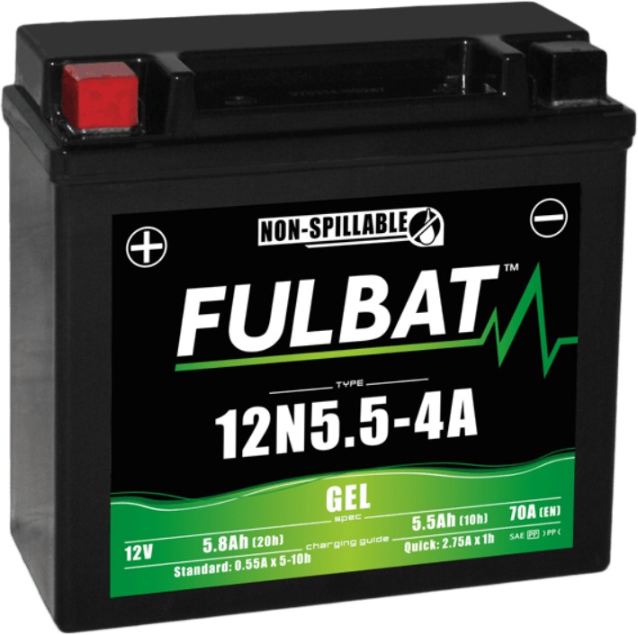FULBAT Gelová baterie 12N5.5-4A GEL