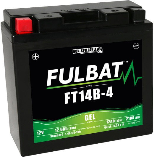 FULBAT Gelová baterie FT14B-4