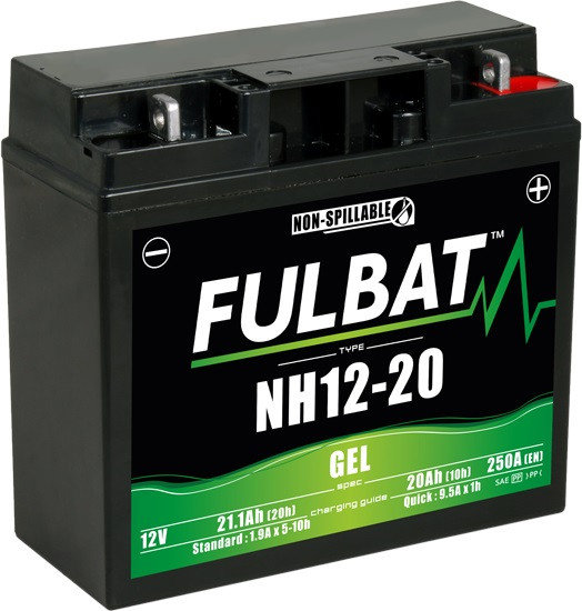FULBAT Gelová baterie NH12-20