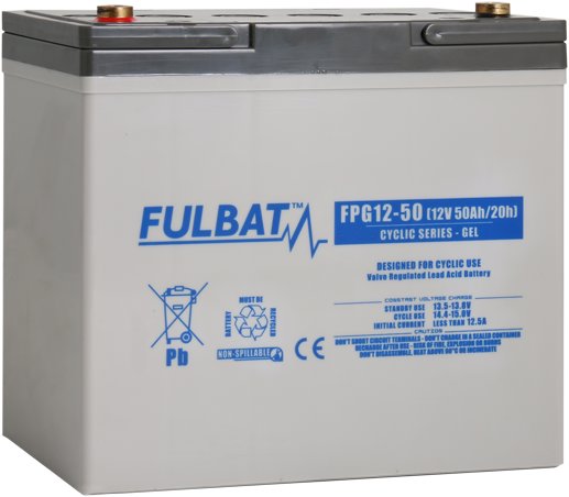 FULBAT Gelová baterie FPG12-50 (T6)