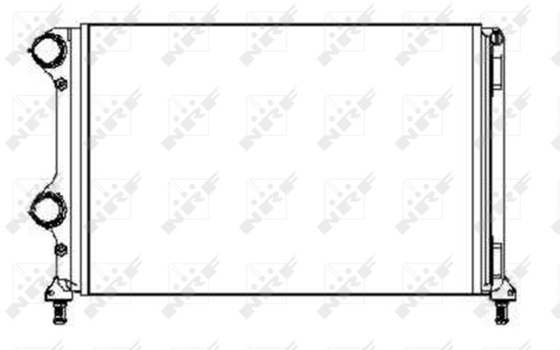 NRF Chladič, chlazení­ motoru 53245A