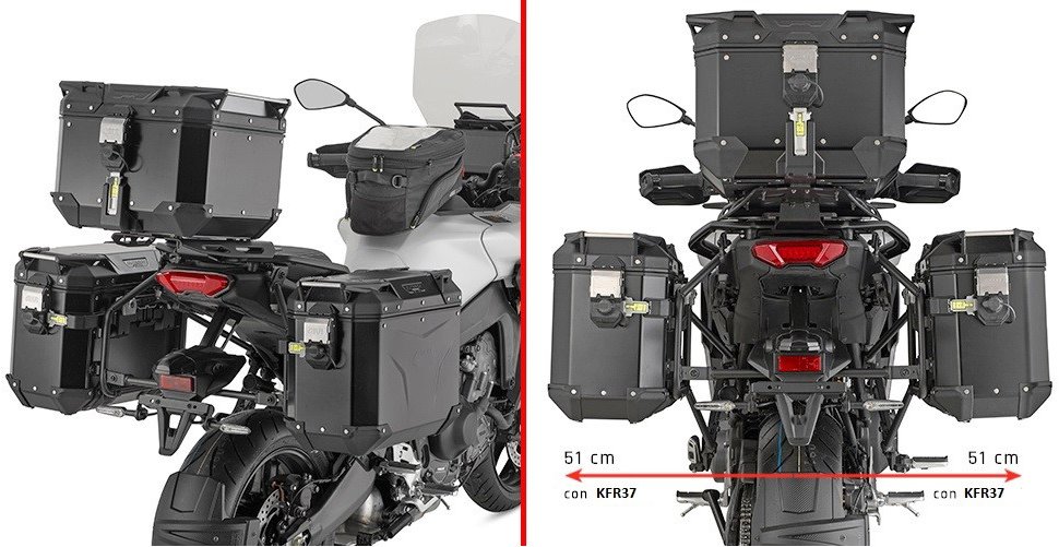 KAPPA KLO2171CAM nosič bočních kufrů YAMAHA Tracer 9 / Tracer 9 GT / GT+ (25)