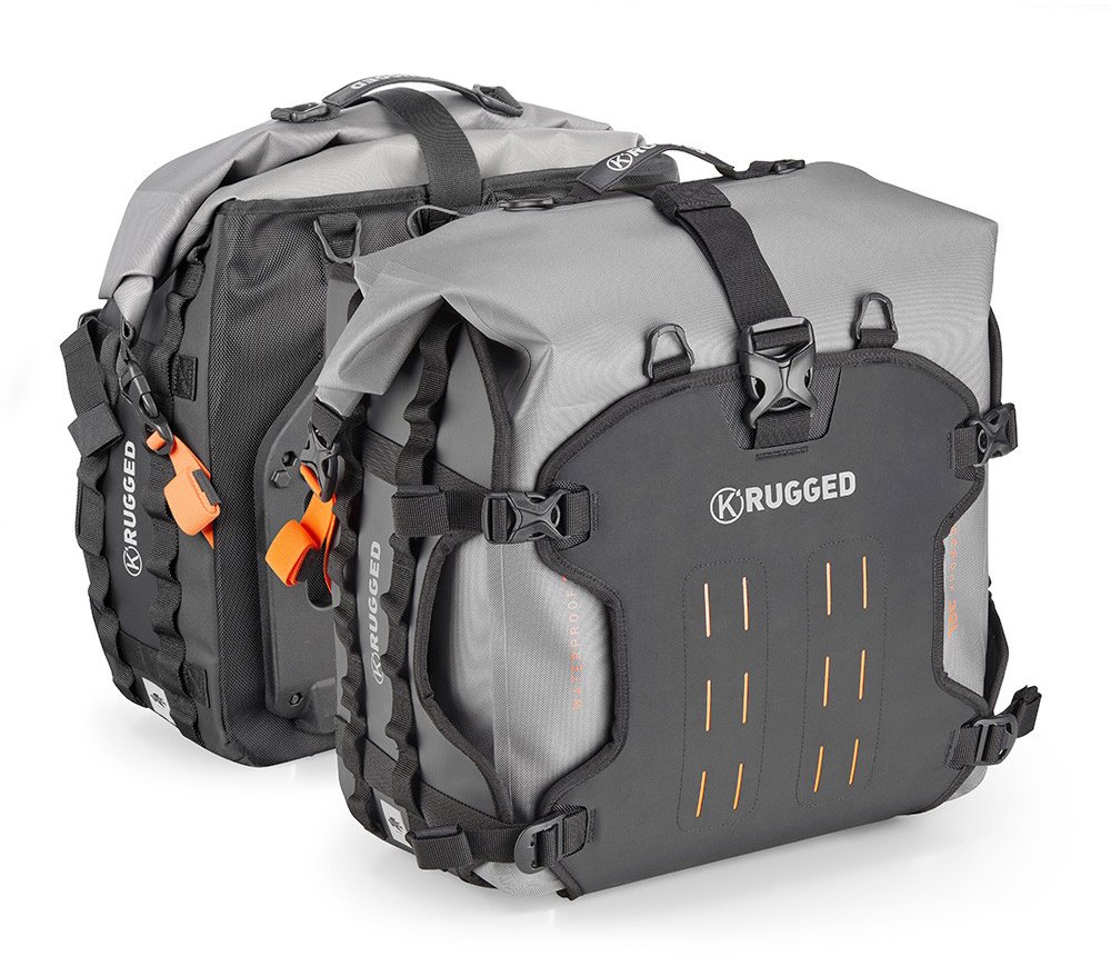 KAPPA AV07 K´RUGGED voděodolné šedé boční brašny