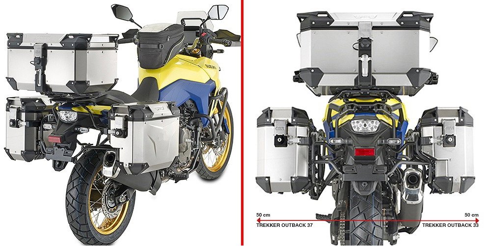 KAPPA KLOS3125CAM nosič bočních kufrů SUZUKI V-Strom 800DE / 800SE
