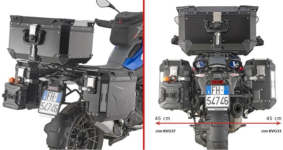 KAPPA KLOS5143CAM nosič bočních kufrů BMW R 1300 GS