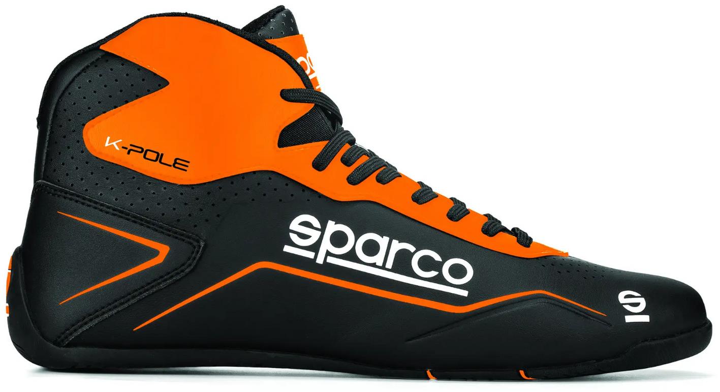 Sparco K-Pole černo-oranžové, vel. 38
