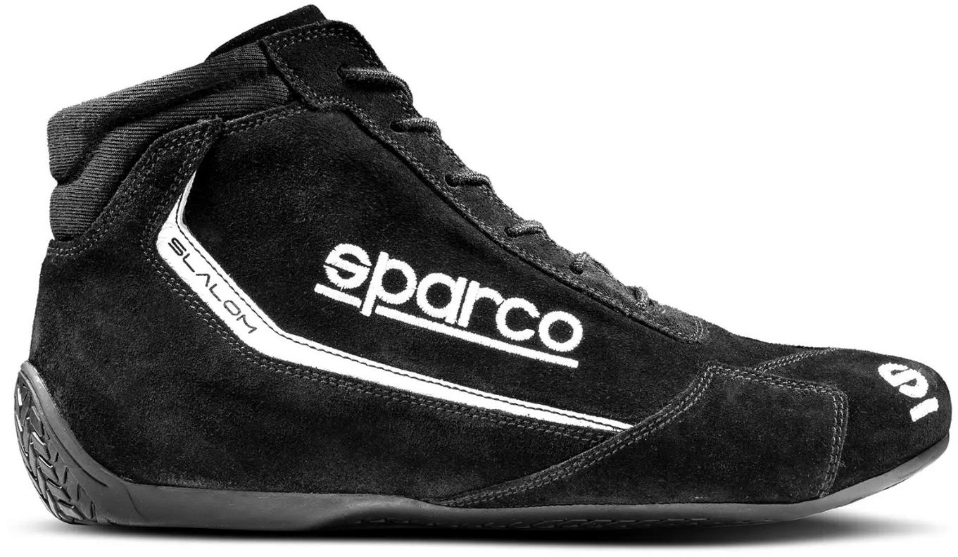 Sparco Závodní boty Slalom s homologací FIA, barva černá, velikost 40