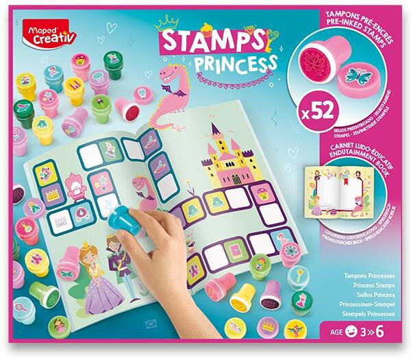MAPED Princess Stamps - kreativní hračka pro malé princezny