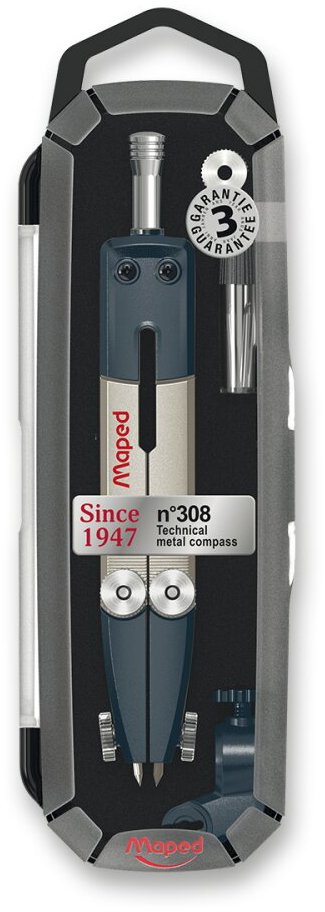 MAPED n°308 Technical Metal Compass