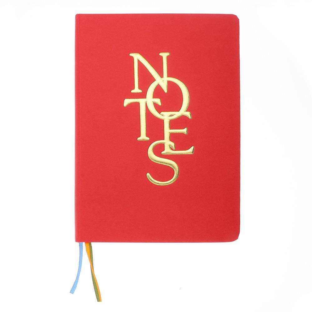 MPM QUALITY Amerys A5, červený - vysoce kvalitní papírový blok