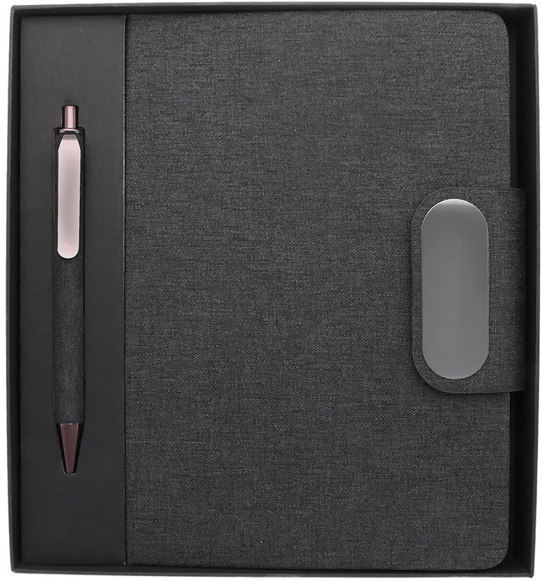 MPM Quality Frank A5 černý - kvalitní zápisník