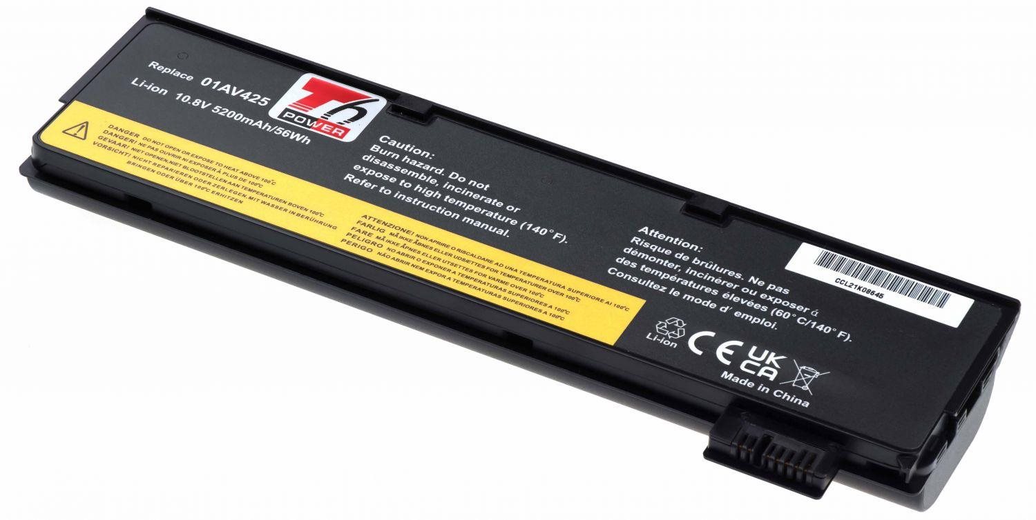 T6 Power pro Lenovo ThinkPad T470, Li-Ion, 5200 mAh (56 Wh), 10,8 V