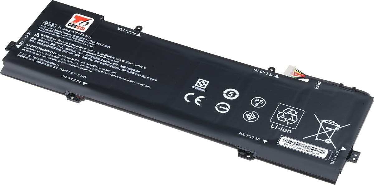 Baterie T6 power HP Spectre 15-bl000 x360 serie, 6860mAh, 79Wh, 6cell, Li-pol