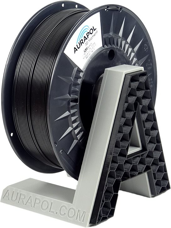 AURAPOL PLA 3D Filament Černá 1 kg 1,75 mm AURAPOL