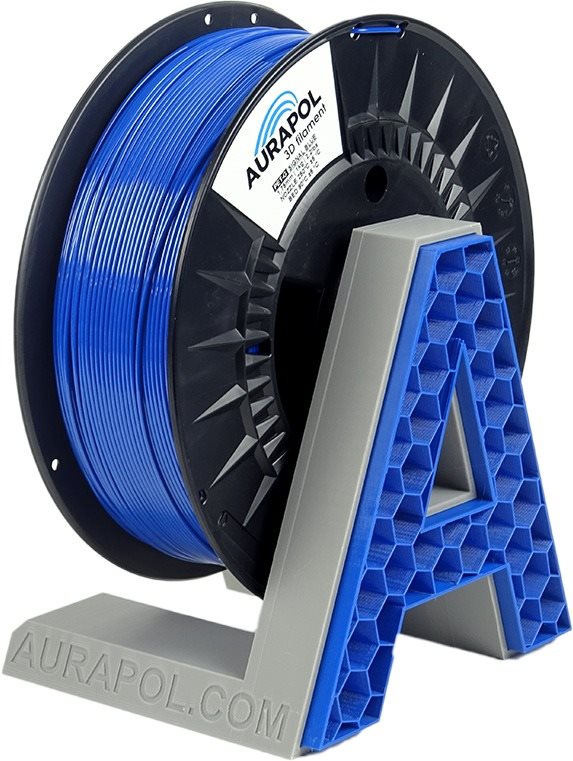 AURAPOL PET-G Filament Modrá 1 kg 1,75 mm