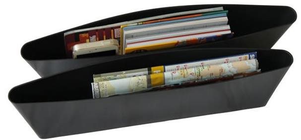 Alum Úložné pouzdro do auta mezi sedadla 2ks