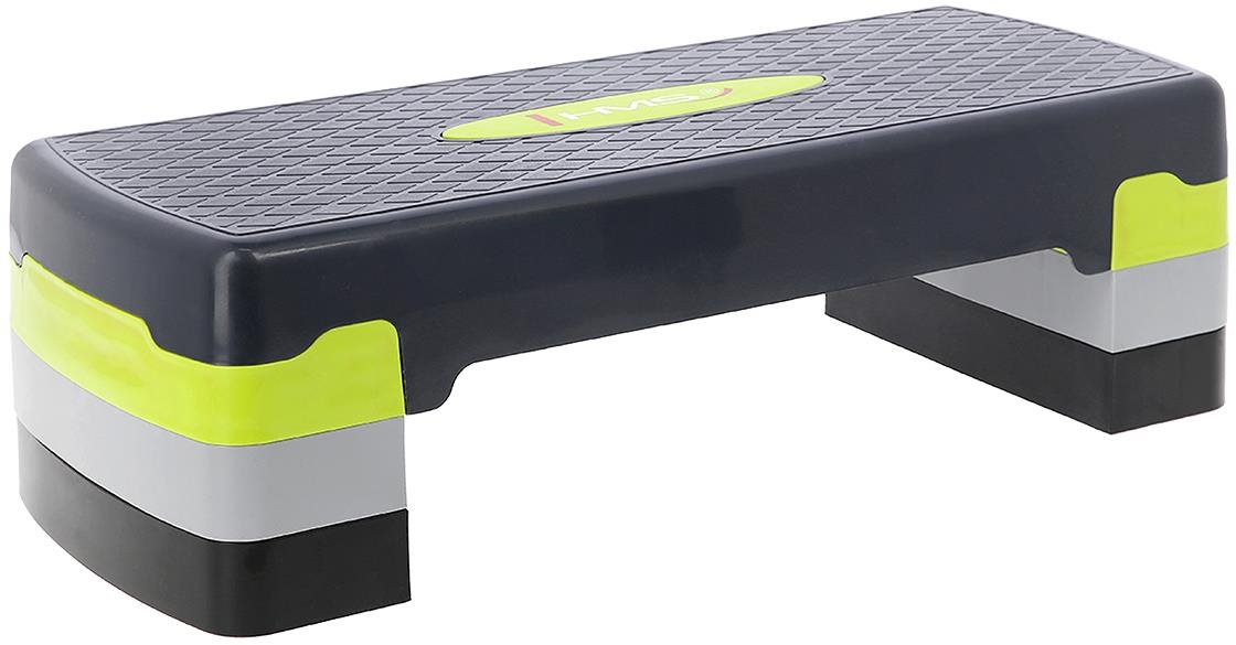HMS AS002 zeleno-šedý step na aerobik