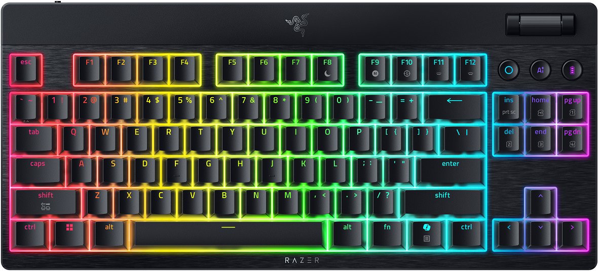 Razer BlackWidow V4 Low-profile Tenkeyless HyperSpeed (Yellow Switch) - US