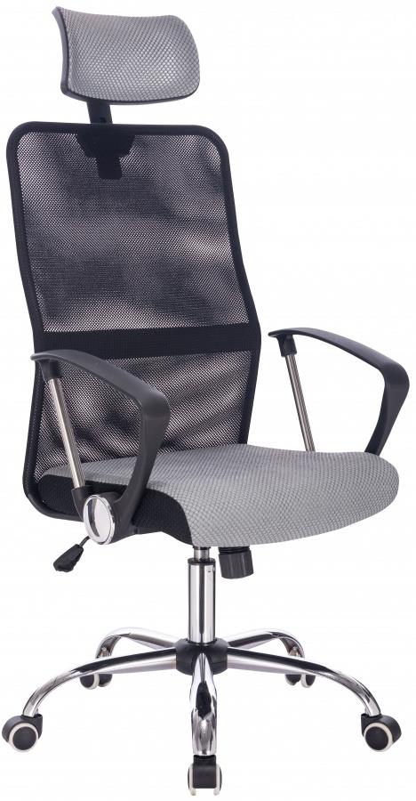 Ergonomická kancelářská židle MERCURY STAR Brezma Black Grey