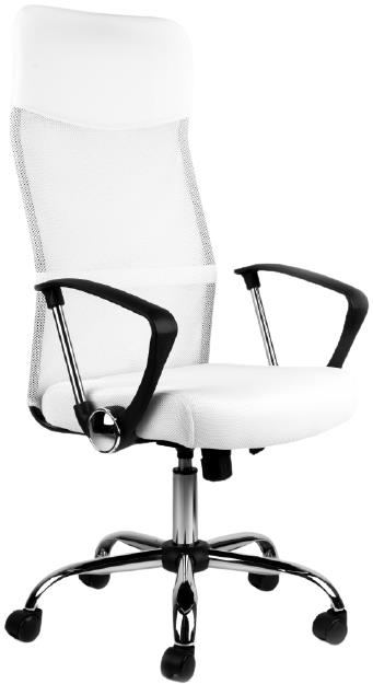 Židle MERCURY STAR Alberta bílá v moderním designu