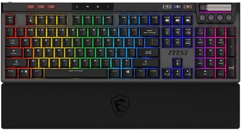MSI STRIKE PRO Wireless Silent bezdrátová klávesnice