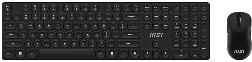 MSI FORGE K210 Wireless černý - CZ/SK