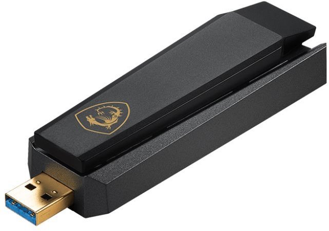 MSI AX5400 Wifi 6E bezdrátový adaptér