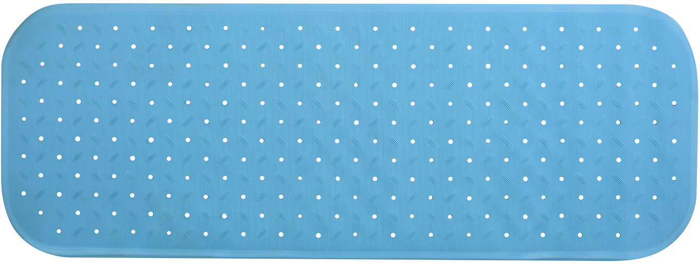 MSV protiskluzová podložka do vany Class, nebesky modrá, 36 × 97 cm