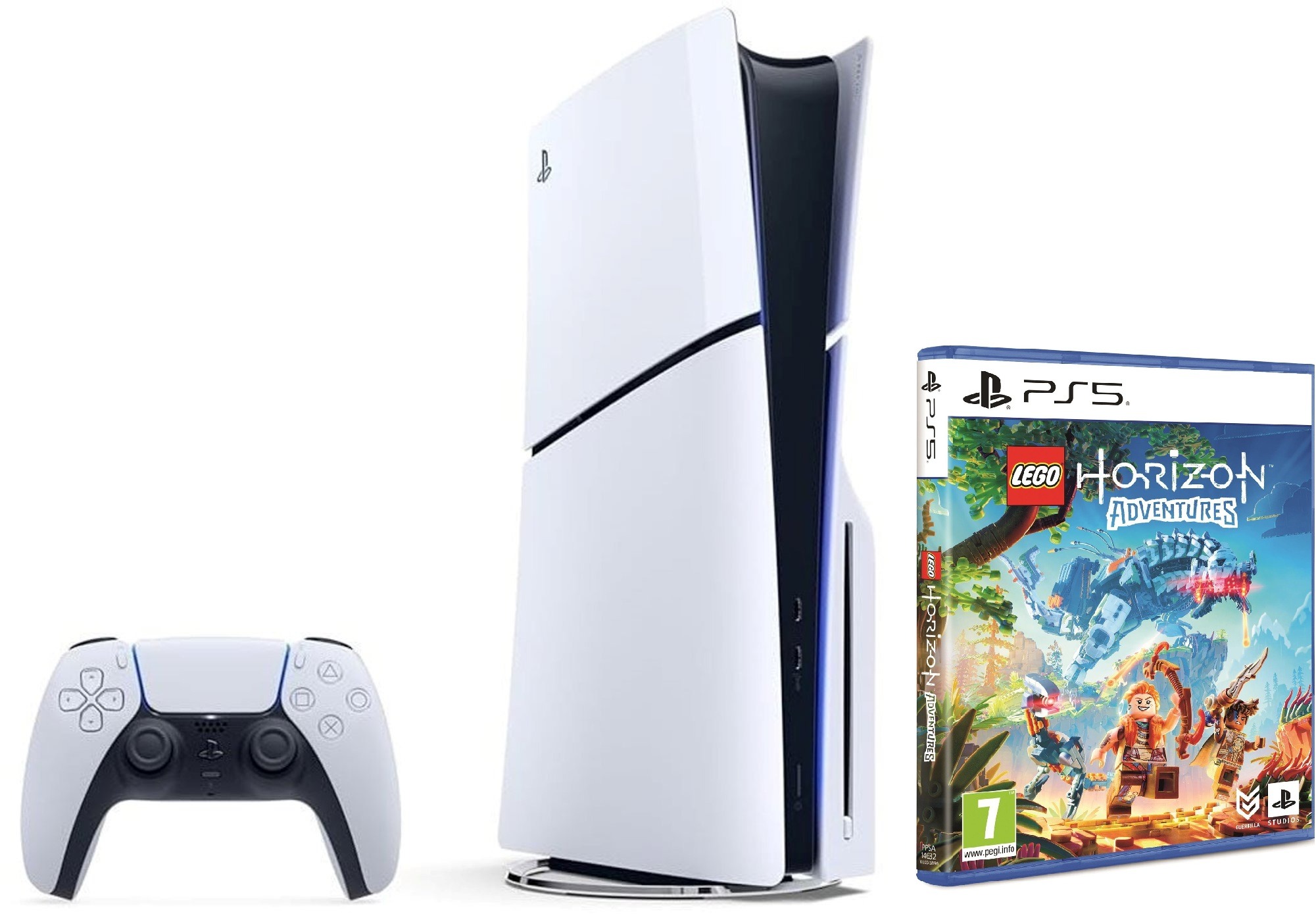 PlayStation 5 (Slim) - 1TB + LEGO Horizon Adventures