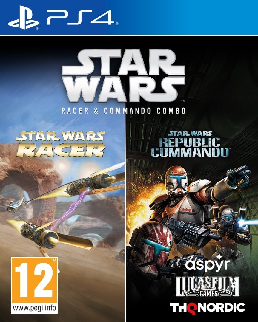 Star Wars Racer and Commando Combo - PS4