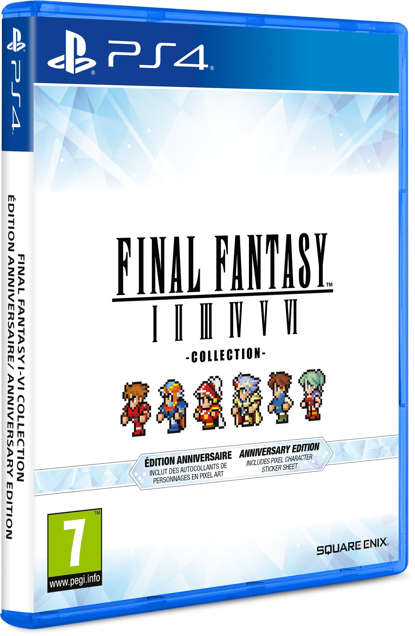 Final Fantasy I-VI Pixel Remaster Anniversary Edition - PS4