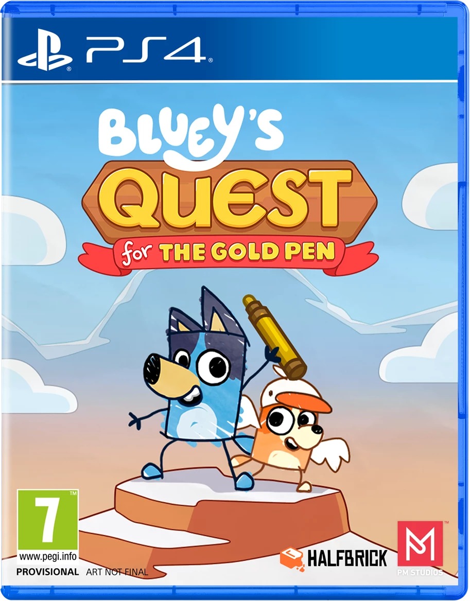 Blueys Quest for the Gold Pen - PS4